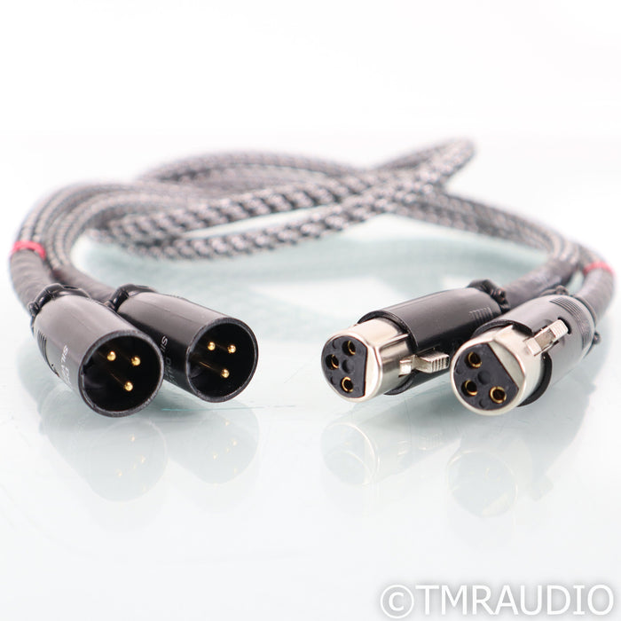 DH Labs Silver Sonic Air Matrix Cryo XLR Cables; 1m Pair Balanced Interconnect