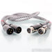 DH Labs Silver Sonic Air Matrix Cryo XLR Cables; 1m Pair Balanced Interconnect