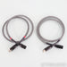 DH Labs Silver Sonic Air Matrix Cryo XLR Cables; 1m Pair Balanced Interconnect
