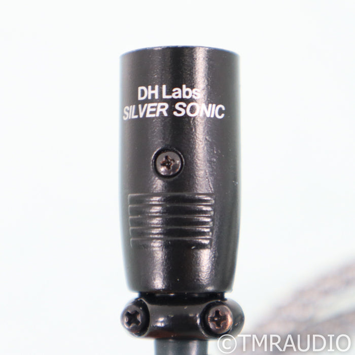 DH Labs Silver Sonic Air Matrix Cryo XLR Cables; 1m Pair Balanced Interconnect