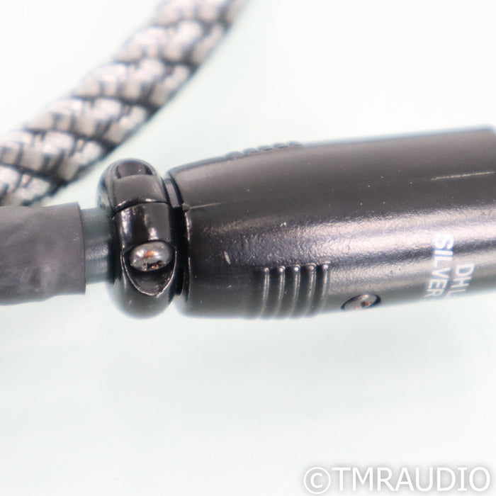 DH Labs Silver Sonic Air Matrix Cryo XLR Cables; 1m Pair Balanced Interconnect