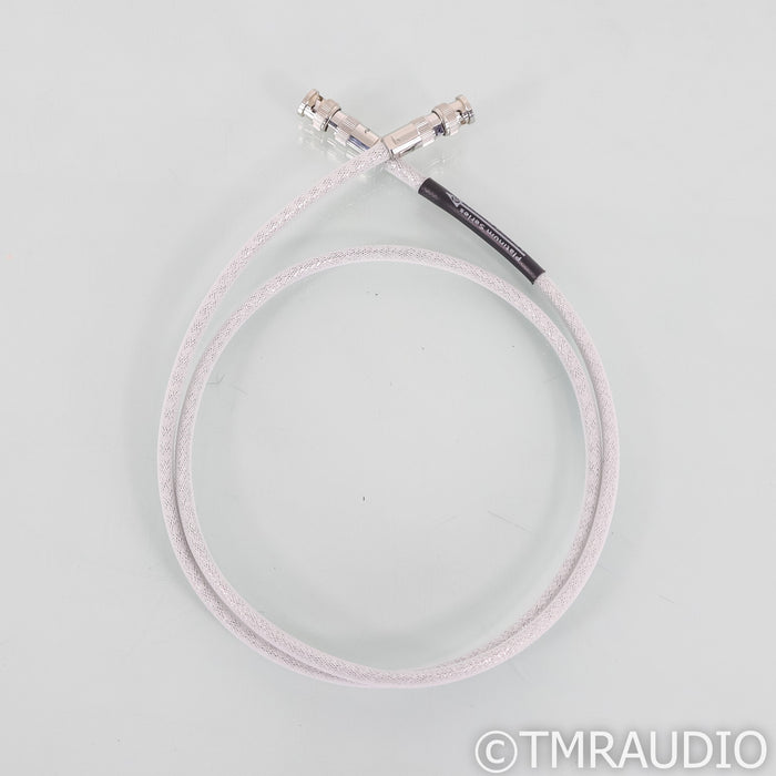 WyWires Platinum Series BNC Digital Coaxial Cable; Single 4ft Interconnect