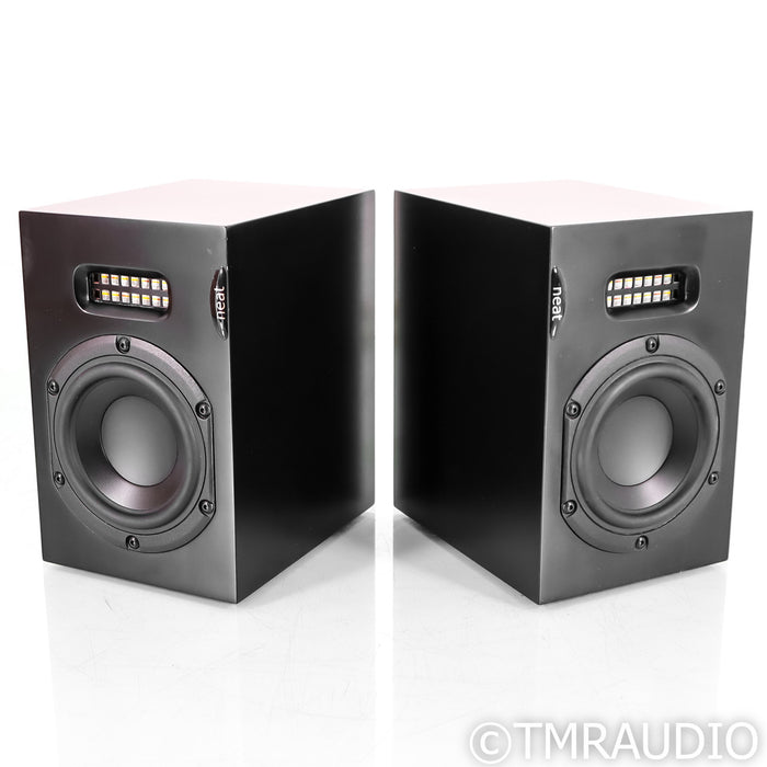 Neat Acoustic Iota Bookshelf Speakers; Pair Satin Black