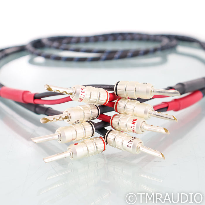 DH Labs Silver Sonic Q-10 Signature Speaker Cables; 8ft Pair