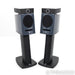 Focal Diablo Utopia Colour Evo Bookshelf Speakers; Ash Gray Pair w/ Stands