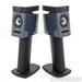 Focal Diablo Utopia Colour Evo Bookshelf Speakers; Ash Gray Pair w/ Stands