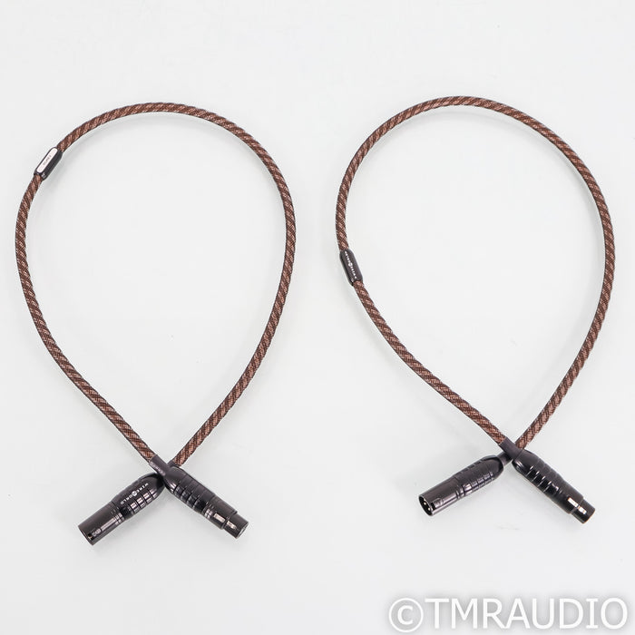 WireWorld Eclipse 8 XLR Cables; 1m Pair Balanced Interconnects