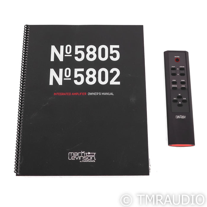 Mark Levinson No. 5805 Stereo Integrated Amplifier