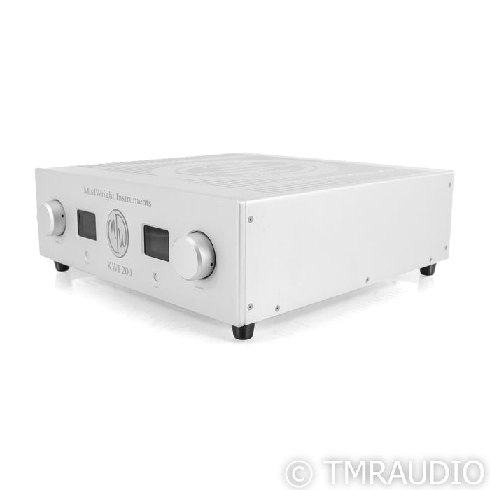 ModWright KWI 200 Stereo Integrated Amplifier; Silver