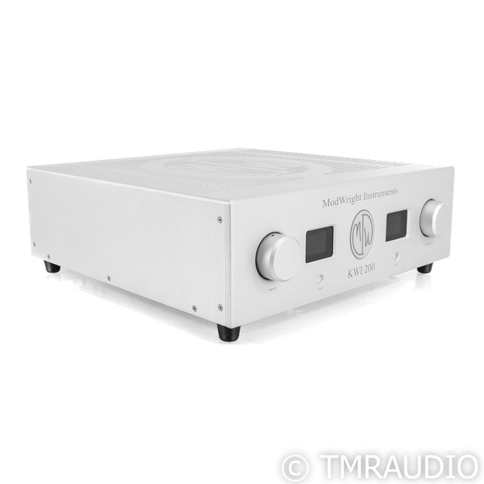 ModWright KWI 200 Stereo Integrated Amplifier; Silver