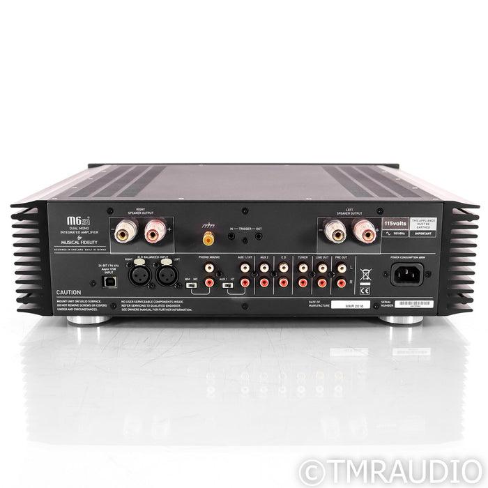 Musical Fidelity M6si Stereo Integrated Amplifier; MM / MC Phono; USB