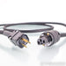 Transparent High Performance Power Cable; 2m AC Cord