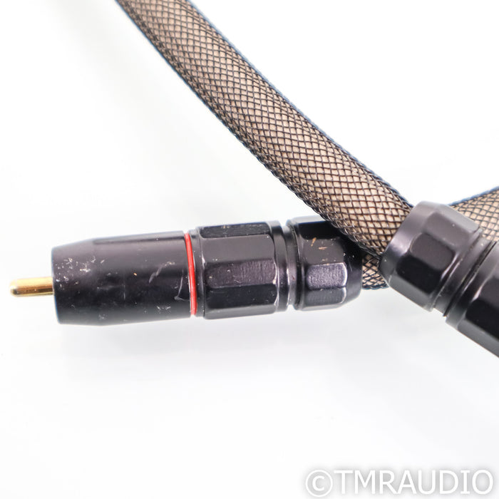 Transparent MusicLink Ultra RCA Cables; 1m Pair Interconnects