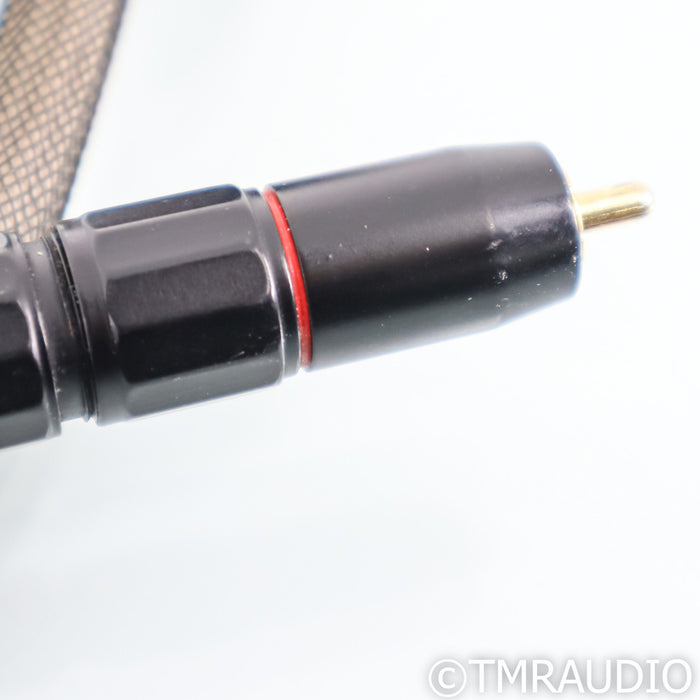 Transparent MusicLink Ultra RCA Cables; 1m Pair Interconnects