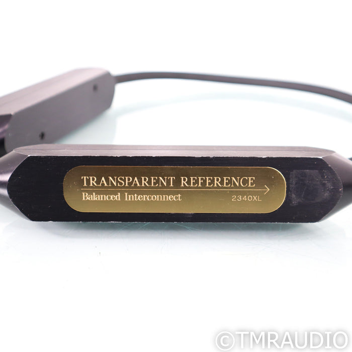 Transparent Reference XLR Cables; 4ft Pair Balanced Interconnects