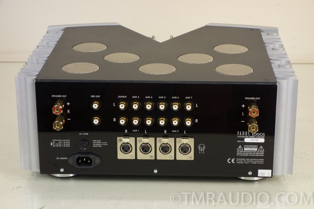 Pathos Logs Stereo Tube Hybrid Integrated Amplifier