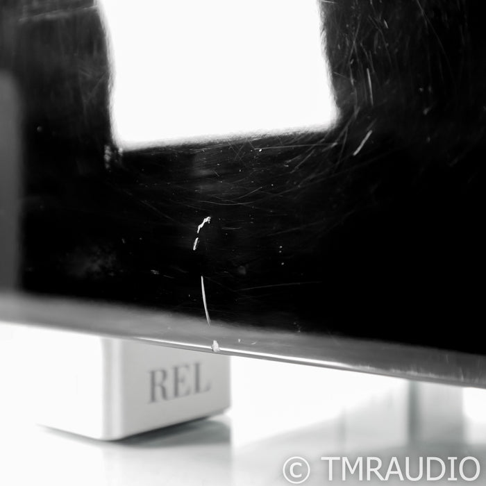 REL T/5x 8" Powered Subwoofer; Piano Black