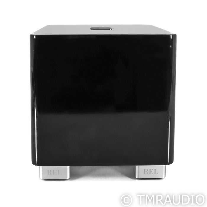 REL T/5x 8" Powered Subwoofer; Piano Black