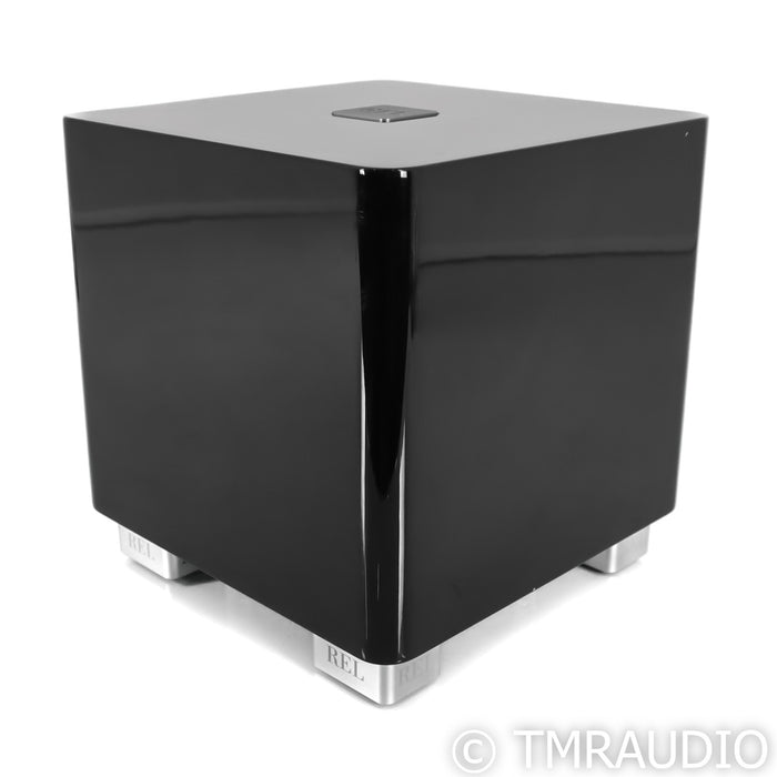 REL T/5x 8" Powered Subwoofer; Piano Black