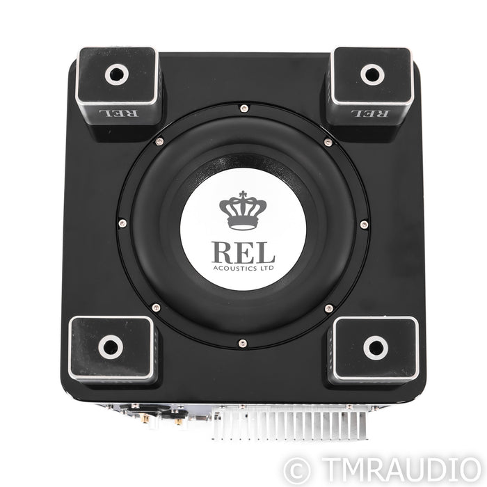 REL T/5x 8" Powered Subwoofer; Piano Black