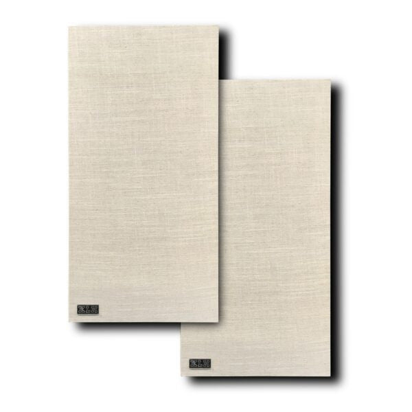 KLH Model Five Magnetic Grills; Stonewash Linen (Closeout)