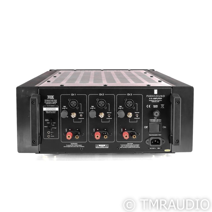 Parasound Halo A31 3 Channel Power Amplifier; A-31