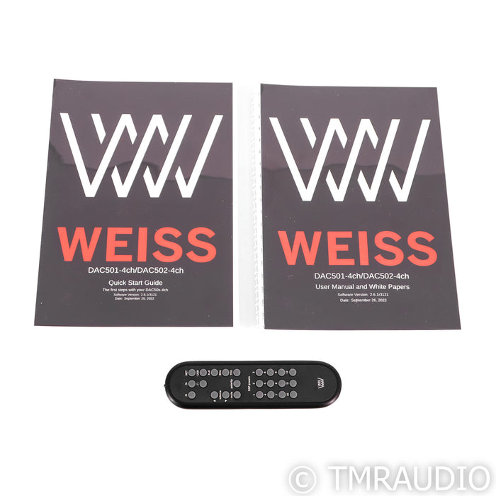 Weiss Engineering DAC501 4-Channel DAC; D/A Converter