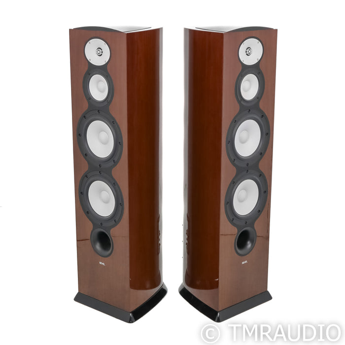 Revel Performa Be Floorstanding Speakers; High Gloss Walnut Pair
