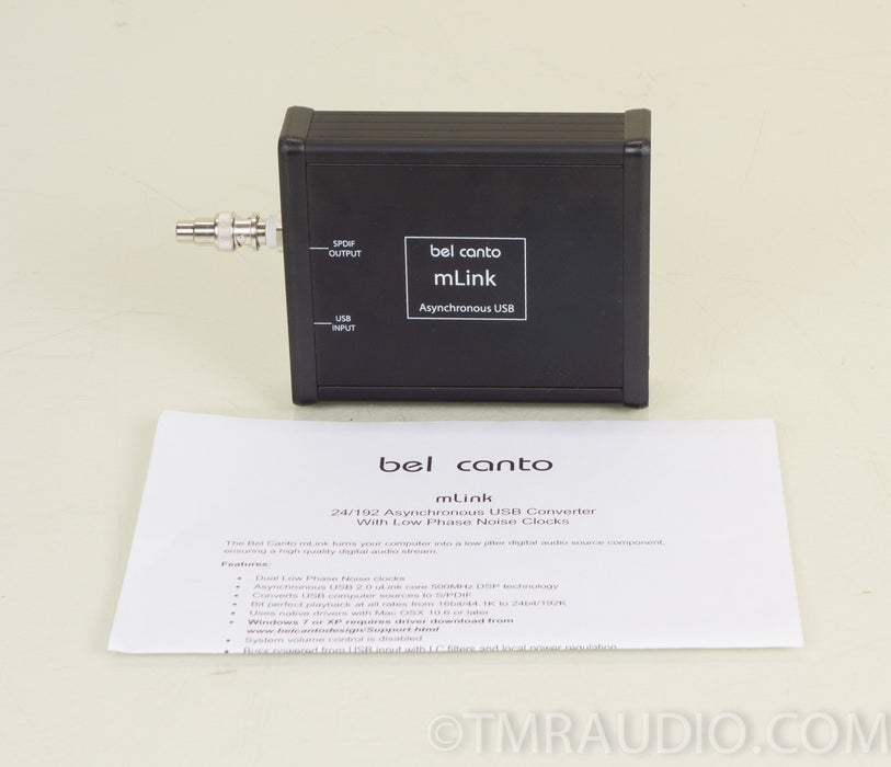 Bel Canto mLink Asynchronous USB Converter