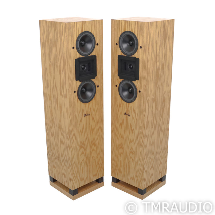 Dunlavy Cantata Floorstanding Speakers; Oak Pair