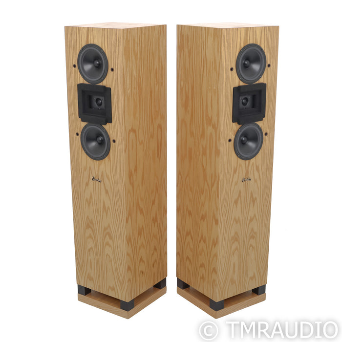 Dunlavy Cantata Floorstanding Speakers; Oak Pair