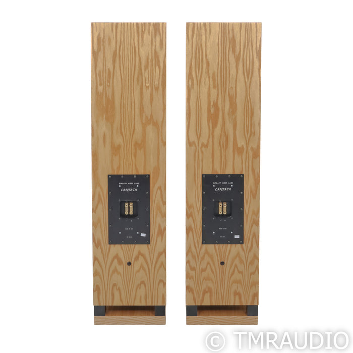 Dunlavy Cantata Floorstanding Speakers; Oak Pair