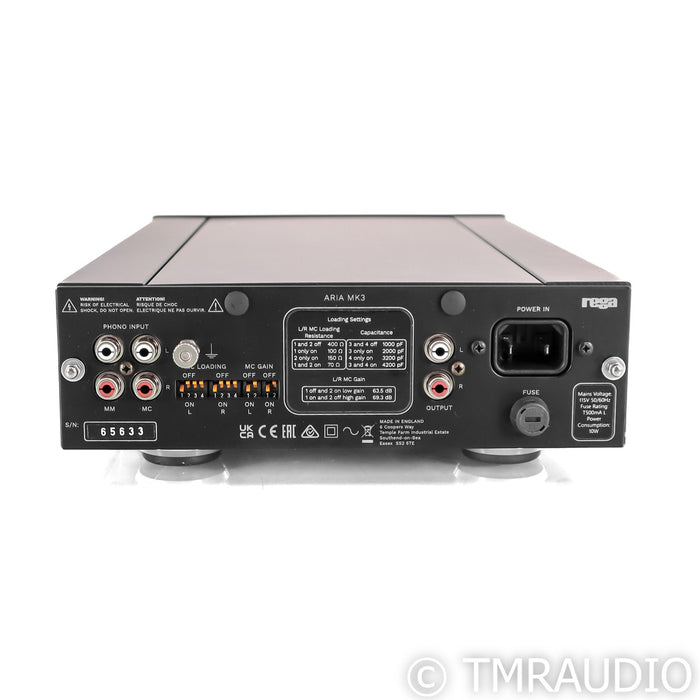 Rega Aria Mk3 Stereo Phono Preamplifier; MM / MC Phono