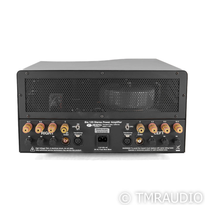 Zesto Audio Bia 120 Stereo Tube Power Amplifier