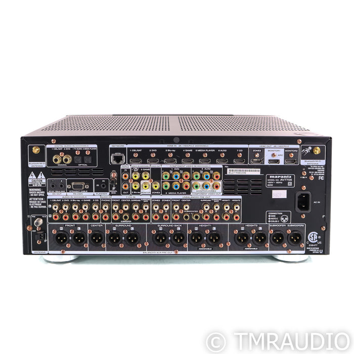 Marantz AV7705 11.2 Channel Home Theater Processor; AS-IS (No Output)