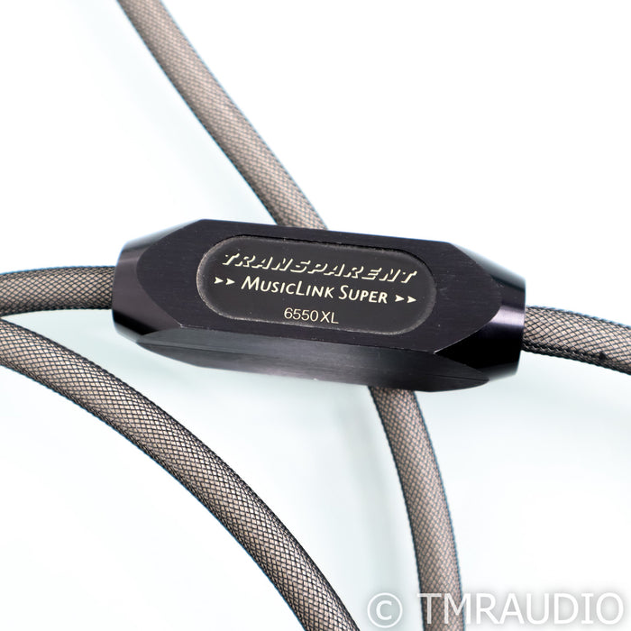 Transparent Audio MusicLink Super RCA Cables; 2m Pair Interconnects