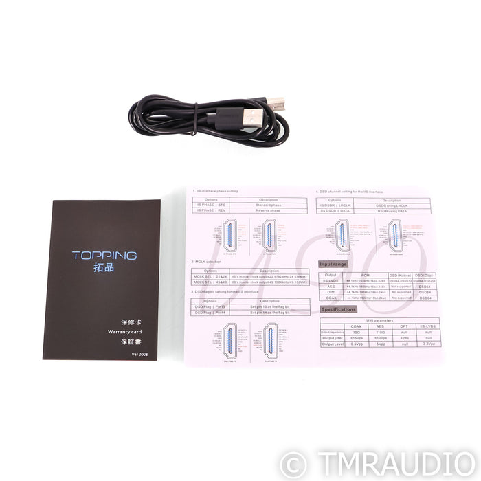 Topping U90 Digital USB Audio Interface; D/D Converter
