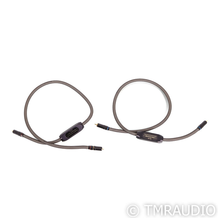 Transparent Audio MusicLink Super RCA Cables; 1m Pair Interconnects