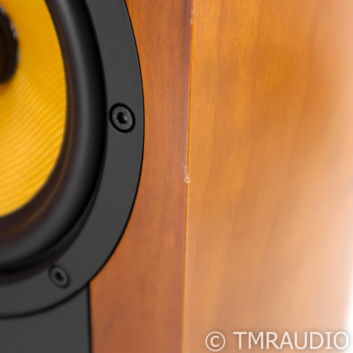 B&W Nautilus 805 Bookshelf Speakers; Pair Cherry