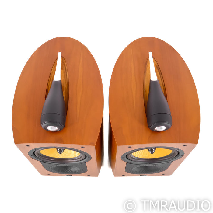 B&W Nautilus 805 Bookshelf Speakers; Pair Cherry