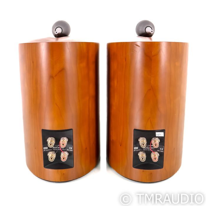 B&W Nautilus 805 Bookshelf Speakers; Pair Cherry