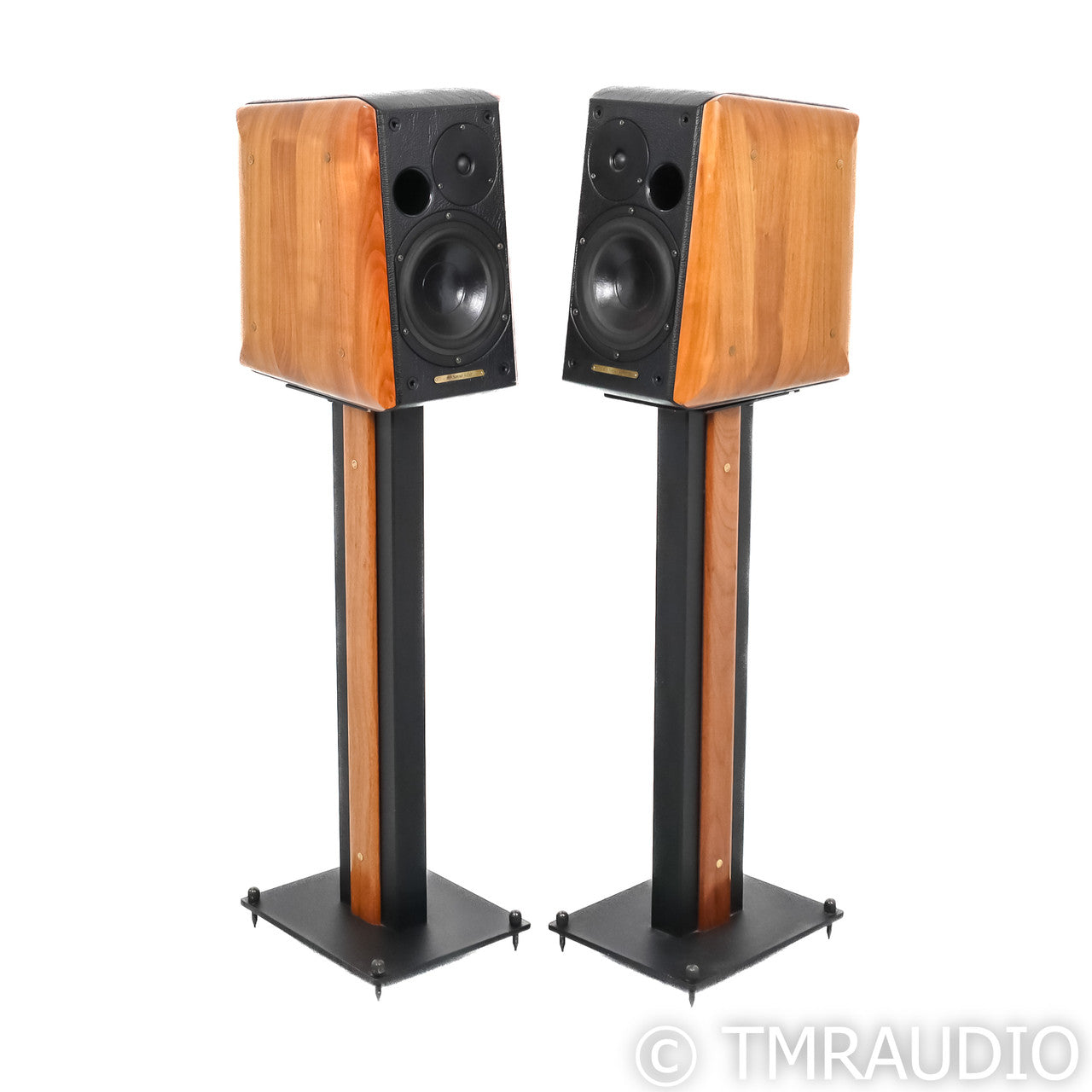 sonus faber concerto  ブラック Sonus Faber Concerto Bookshelf Speakers; Black Leather w/ Walnut