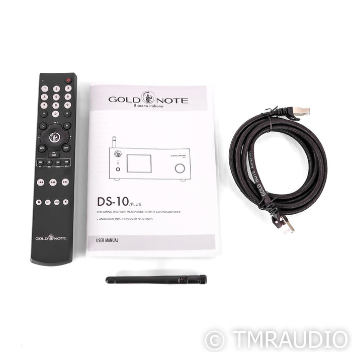 Gold Note DS-10 Plus Wireless Streaming DAC; D/A Converter (Open Box)