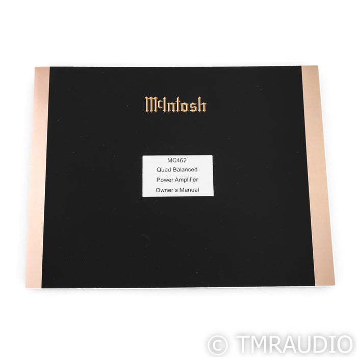 McIntosh MC462 Stereo Power Amplifier