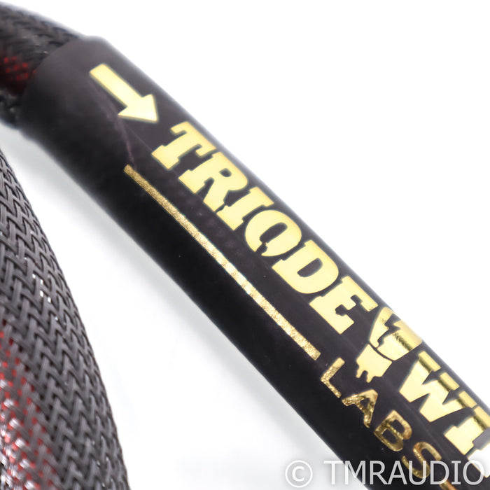 Triode Wire Labs American Series Speaker Cables; 9ft Pair Banana