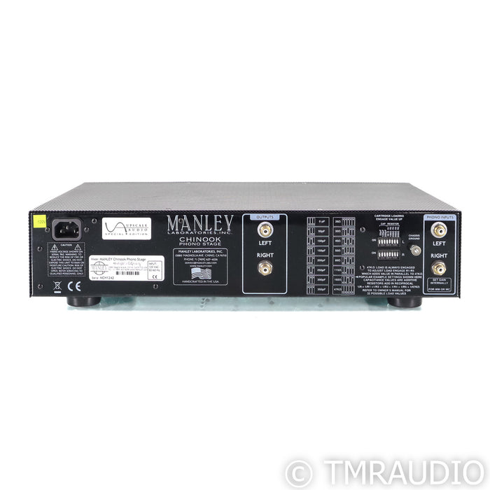 Manley Laboratories Chinook SE MkII Tube Phono Preamplifier; Special Edition; Manley Blue