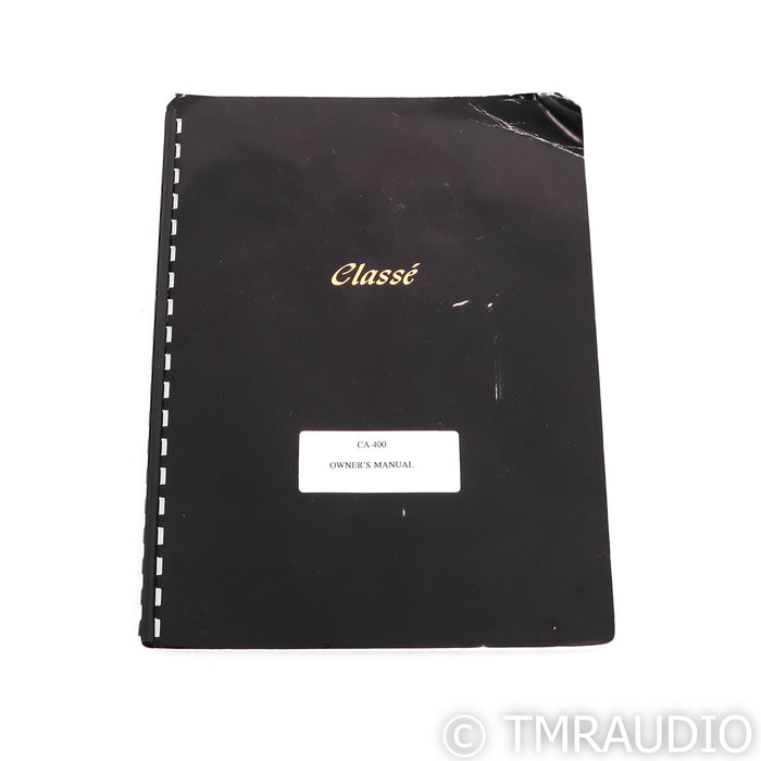 Classe CA-400 Stereo / Mono Power Amplifier; CA400
