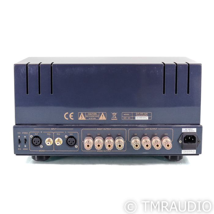 PrimaLuna EVO 300 Stereo / Mono Tube Power Amplifier; EVO300