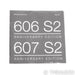 B&W 607 S2 Anniversary Edition Bookshelf Speakers; Oak Pair