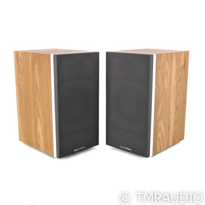 B&W 607 S2 Anniversary Edition Bookshelf Speakers; Oak Pair